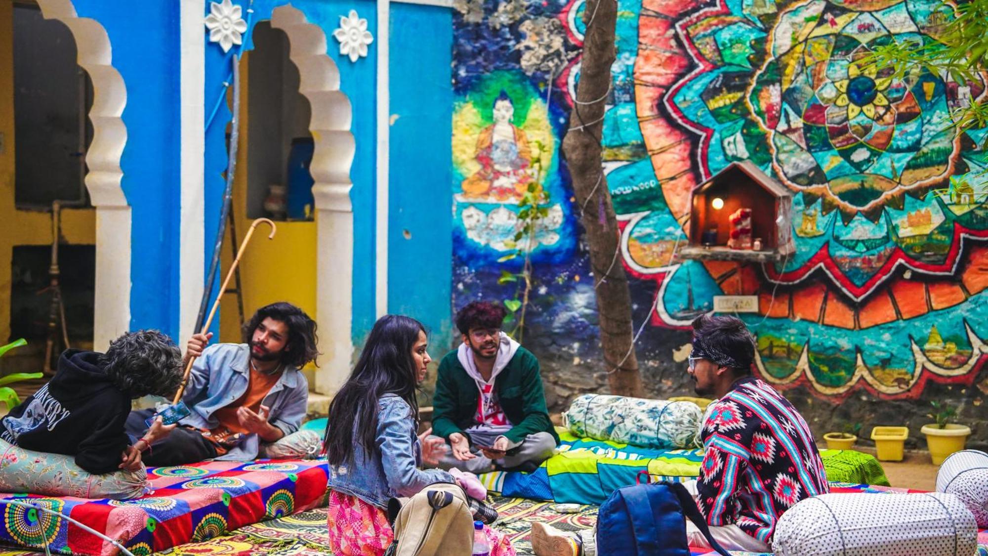 Hide-In Pushkar Vandrarhem Exteriör bild